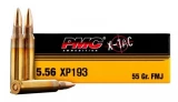 Pmc 556xbp Battle Packs Bulk Ammo 5.56mm Fmj-bt 55gr 200box/