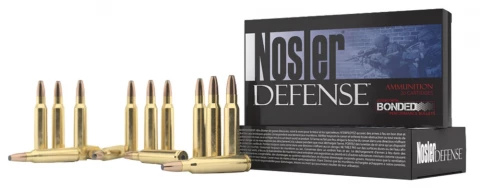 Nosler 39685 Defense Rifle 308 Win/7.62 Nato Bonded Solid Ba