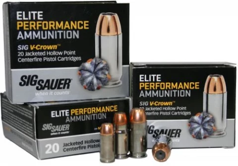 Sig Sauer E40sw1 Elite Performance 40 S&w Jhp 165 Gr 20box/1