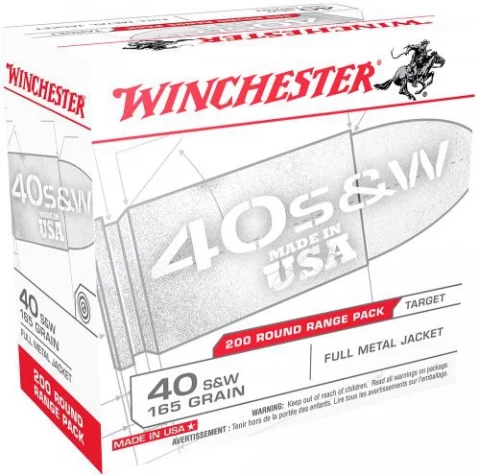 Winchester Usa40w 40sw 165 Fmj 200/03