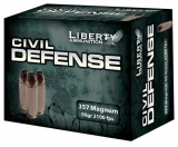 Liberty Lacd357030 Civil Defense 357 Magnum 50 Gr Lf Fragmenting Hp 20bx