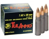 Tulammo Ul076211 Centerfire Rifle 7.62x39mm 124 Gr Hollow Point 40 Bx/ 25 Cs