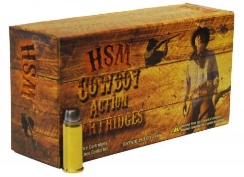 Hsm 38401n Cowboy Action 38-40 Winchester 180 Gr Round Nose Flat Point 50 Bx/ 1