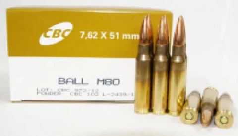 Magtech Cbc 7.62x51 147gr. Fmj 50rds