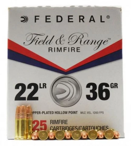 Federal Field And Range 22lr 525 Copper Hp