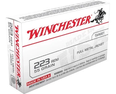 Winchester Ammo Usa 223rem 55gr Fmj 20/50