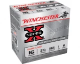 Winchester Super-x Game Ld 16ga 12.75 #6 1oz 25/10