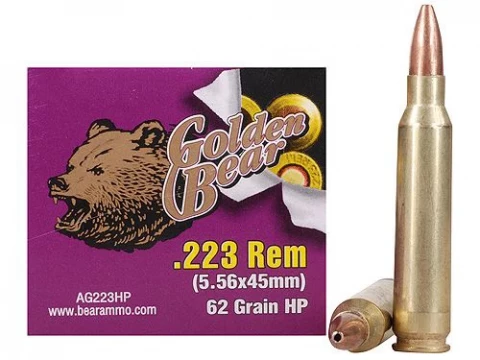 Bear Golden 223rem 62gr Hp 20/25