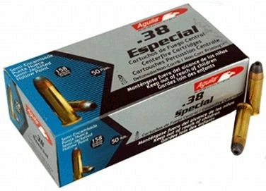 Ams 38spl 130gr Fmj 50pk Brass Case