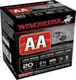 Winchester AMMO AA TGT 20GA 2.75" #8 7/8OZ 25/10