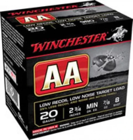 Winchester AMMO AA TGT 20GA 2.75" #8 7/8OZ 25/10