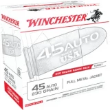 Winchester AMMO 45ACP 230GR FMJ 200/3