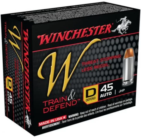 Winchester WTD DEFEND 45ACP 230GR HP 20/10