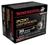 Winchester Ammo Supreme Elite .38sp+p