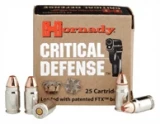 Hornady Ammo Critical Defense