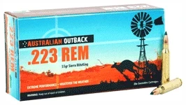 Adi Outback Ammo .223 Remington 55 Grain Ob223sbk 20/bx