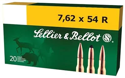 S&b 762x54r 180gr Fmj 20/400