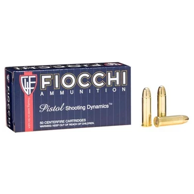 Fiocchi Shooting Dynamics 38 Special 158gr Fmjhp 50/bx (50 Rounds Per Box)
