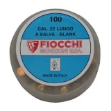 Fiocchi 22lr Blank 100/bx (100 Rounds Per Box)