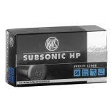 Rws .22lr Subsonic 40gr Hp 50/bx (50 Rounds Per Box)