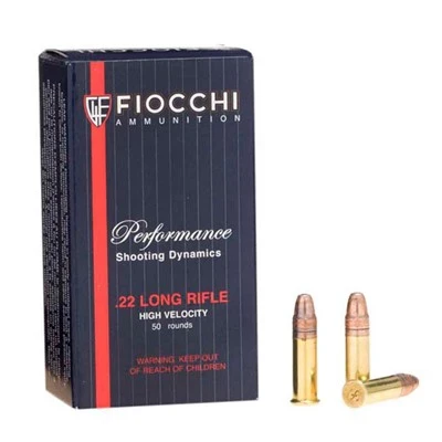 Fiocchi Shooting Dynamics 22lr 38gr Cphp 50/bx (50 Rounds Per Box)