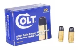 Colt Ammo .40sw 155gr. Solid Copper Hollow Point 20
