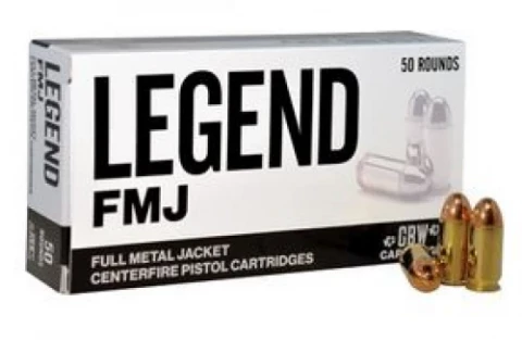 Legend Ammo .40sw 180gr Fmj 50 Rounds