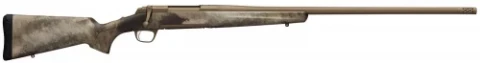 Browning 035499295 X-Bolt Hells Canyon Long Range Bolt 30 Nosler 26 3+1 Synthetic A-TACS AU Stock Burnt Bronze Cerakote