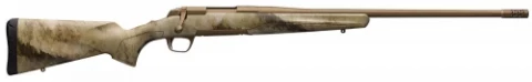 Browning 035475218 X-Bolt Hells Canyon Speed Suppressor Ready Bolt 308 Winchester 22 4+1 Synthetic A-TACS AU Stock Burnt Bronze