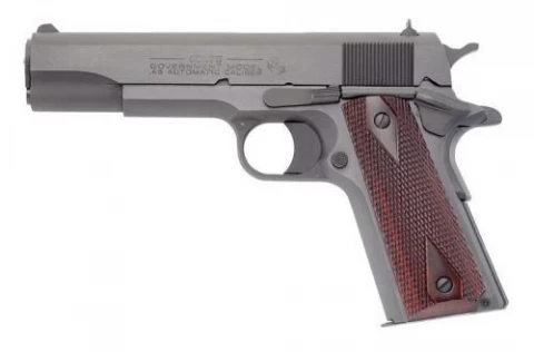 Clt 1911 Gov't 45acp 5 Custom Shop - Blue W/ Rosewood Grips