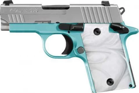 SIG Sauer P938 Robin's Egg