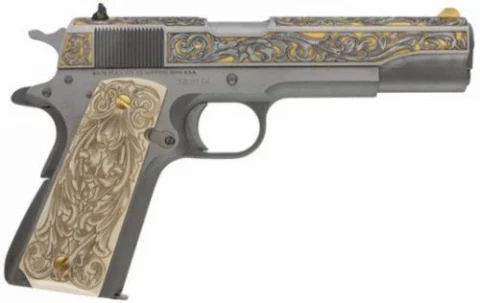 Colt 1911 Dave Riccardo Engraving